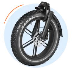 Популярный электровелосипед Fat Tire