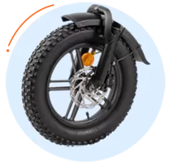 Популярный электровелосипед Fat Tire
