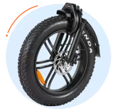 Популярный электровелосипед Fat Tire