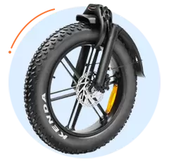 Популярный электронный велосипед Fat Tire
