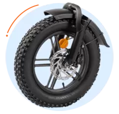 Популярный электровелосипед Fat Tire