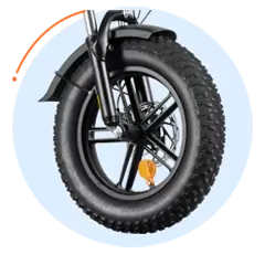 Популярный электровелосипед Fat Tire