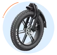 Популярный электровелосипед Fat Tire