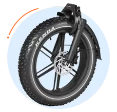 Популярный электровелосипед Fat Tire